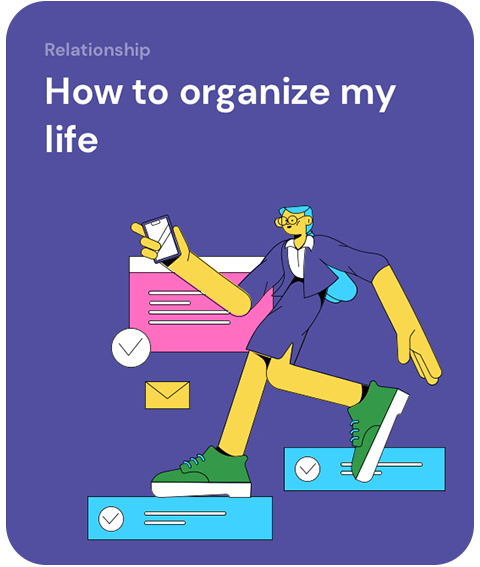 how to stay organized